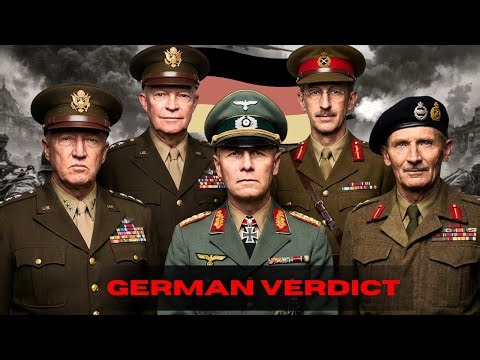 How German Generals Ranked Allied Commanders in WWII — From Worst to Best