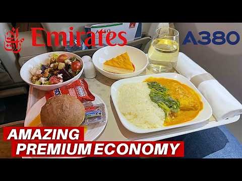 EMIRATES Brand New AIRBUS A380 (Premium Economy) | Bangkok - Dubai | Flight Review