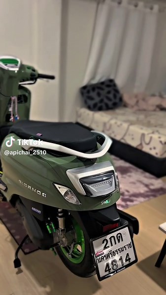 #จีออโน่2025 #จีออโน่สีเขียว #นครศรีธรรมราช #รถใต้💚🛵