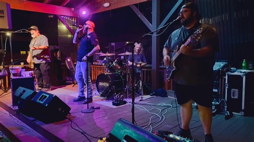 Big thanks to everyone who bundled up and rocked out with us last night! 🔥🎸 Contagious Rocks brought the energy, and you all made our last pavilion show of the season a blast! | Valley Tavern