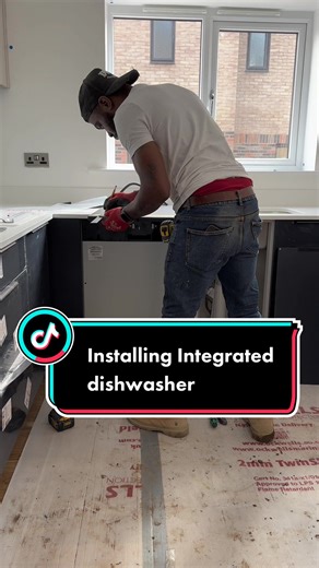 #integrated #dishwasher #installation #kitchenfitting #fyp #dwfittings