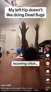 Don’t underestimate the deadbug yall! Dead bugs aren’t basic. They’re a full core stability test. If your hips pop, back arches, or belly bulges/cones/domes… your body’s telling you it doesn’t have the control yet (and that’s common after babies or if you’re newer to core work) it’s also ok!! It just means we need to regress and get some stability first. That’s why regressions like wall press dead bugs rebuild tension, protect the hips, and train your deep core first… before progressing. My recs