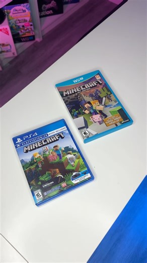 Minecraft (Sony PlayStation 4 and Nintendo Wii U)