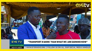 3K views · 159 reactions | “TRANSPORT IS MORE THAN WHAT WE ARE EARNING NOW” https://www.youtube.com/channel/UCz9FeninztesUBKUDajuDmAhttps://www.youtube.com/channel/UCz9FeninztesUBKUDajuDmA #eyeradioupdates | Eye Radio | Facebook