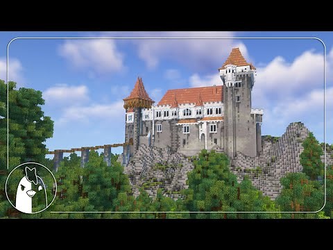 Mountaintop Gothic-Renaissance Castle | Minecraft Timelapse