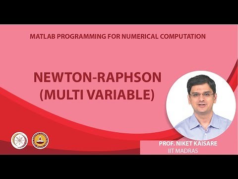 Newton-Raphson (multi Variable)