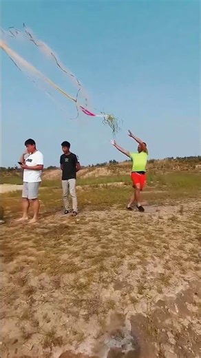 Long distance throwing process of fishing nets into the lake