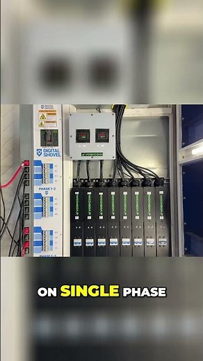 Container Setup: Maximize Space and Power Efficiency! #shorts