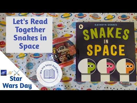 Let's read together Snakes in Space, then open a Star Wars™ Doorables to celebrate Star Wars Day!