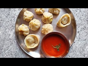 मोमोस और चटनी की आसान रेसिपी l Momos and chutney easy recipe in hindi l How to make momos l