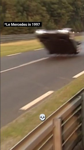 😨1999 Le Mans Mercedes CLK GTR Crash 💥