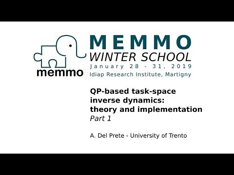 [memmows] QP-based task-space inverse dynamics: theory and implementation. Part 1