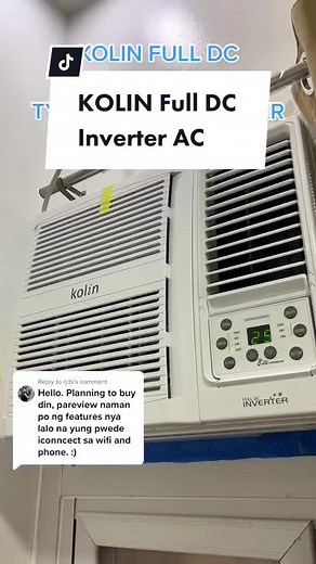KOLIN Full DC Inverter Window Type Air Conditioner Review
