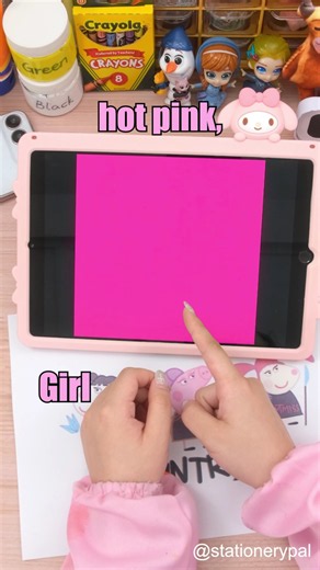 How Girls vs Boys See the Color Pink💗#shorts #GirlsVsBoys