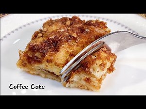 How to make a successful Coffee Cake | Easiest recipe | ONLY 15 minutes prep time needed