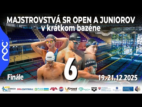 M-SR open a juniorov v krátkom bazéne 2025 - 6. poldeň