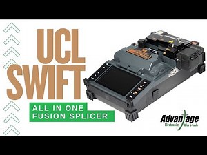 UCL Swift KF4A Fiber Splicer Demonstration