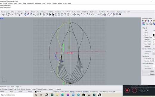 RHINO TUTORIAL： Stadium modeling designed by Zaha Hadid Architects using Rhino 7