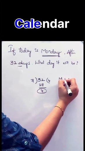 Which day ? Calendar topic #ytshorts #viralshorts #calendartrick #mathstrickstelugu