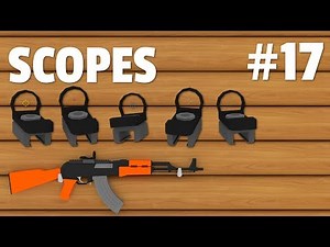 Blender - Low Poly Weapon Modeling | Scopes #17