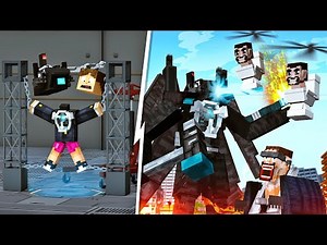 LOKI VIROU O ULTRA CAMERAMAN POR 24 HORAS NO MINECRAFT !!