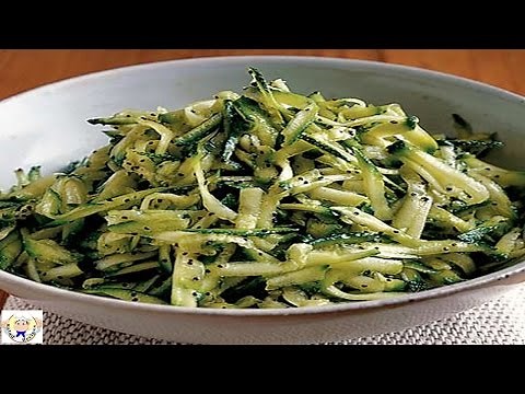 Courgette salad