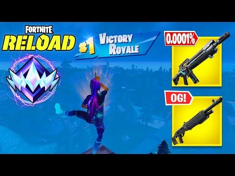 Fortnite Reload | Overclocked Pulse Rifle | High Kill Solo Ranked Gameplay