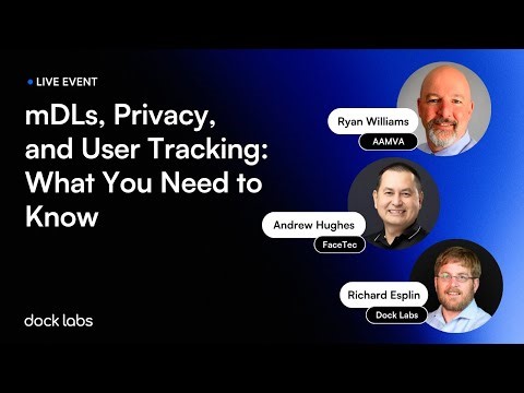 mDLs, Privacy, and User Tracking: What You Need to Know [Live Event]