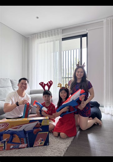 🎯 The NEW NERF N-Series has landed and it's ready to bring the action! 🚀 Wyatt and Seraphie are loving the Nerf N-Series @Nerf – it’s a total game-changer for outdoor fun! 🌟 From epic backyard battles to family face-offs, these blasters are the perfect Christmas gift for the whole crew. 🏃‍♀️💥 Stay active, stay together, and let the fun begin! Available at all major retailers, including @BIG W Australia #AD #GAME_ON #NERF_N_SERIES #NERFORNOTHIN #BigWfinds #ShopBigW #BigWFamily #kidsoutdoors 