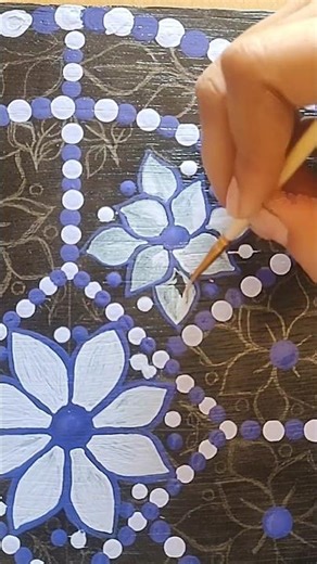 "Simple painting on cardboard #shorts| cardboard art hacks for beginners"