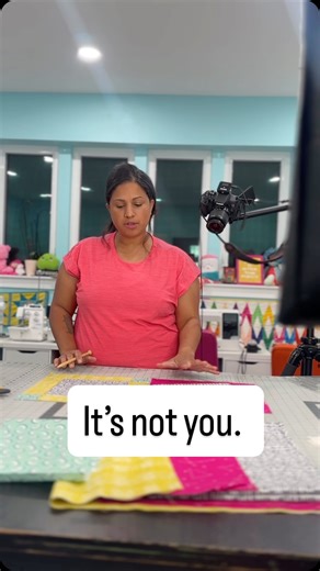 If the pattern instructions don’t make sense to you, it’s really easy to think YOU are the problem. ❌ You’re not. ⚠️ Unclear steps, missing visuals 🫠, and assumed prior knowledge will make any sewist/quilter feel stuck— it doesn’t matter how skilled you are. It’s very frustrating and many of you give up because you think you are the problem. ✅ Good instruction changes everything, y’all. When someone shows you what’s happening and the why behind it things just click faster, mistakes happen less 