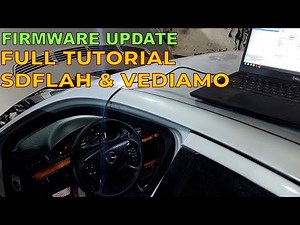 Updating Engine Firmware via Vediamo & SDFlash after replacing the engine 3.0 with 3.5 Mercedes W211
