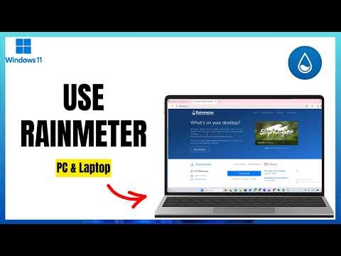 Windows 11 Desktop Customization | Rainmeter Skins & Themes