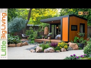 Tiny House Modern Design & Farmhouse Gardens: Aesthetic Small Spaces with Cozy Outdoor Inspirations