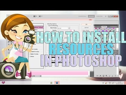 How To Install Styles, Patterns, Swatches In Photoshop