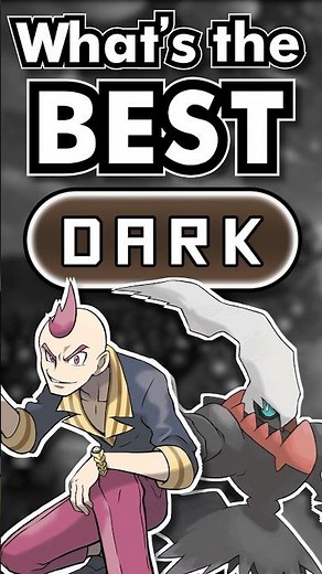 What’s the BEST Dark Type Move in Pokemon #pokemon