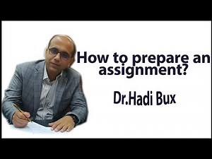 How to write an assignment? l InsSci Academy