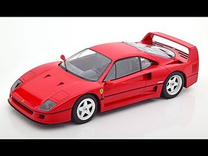 Modelissimo: KK-Scale Ferrari F40 red 1987 1/18