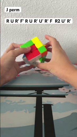 J-Perm tutorial #cubing#3x3#moyu#jperm#relaxingmusic