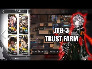 【明日方舟】【Arknights】【Trust Farm】JT8-3 (T3 Aketon) (4 Operators)