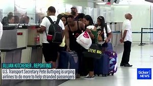 U.S. airlines leaving passengers stranded | Ticker NEWS | Facebook