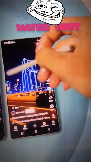 Iphone vivo and samsung water test #samsung #iphone #vivo #watertest