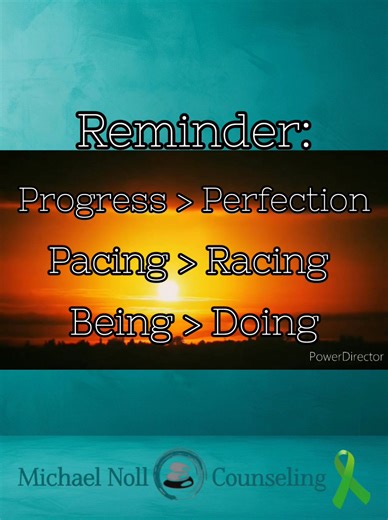 Monday: A fresh start, a new week, 7 whole days of possibility... no pressure, right? Whether you're leaping out of bed or hitting snooze seven times, your worth remains the same. Let's ease into this thing. 🌱 Monday Reminders: · Progress > Perfection · Pacing > Racing · Being > Doing You don't have to conquer the world today. Just be kind to yourself while you figure it out. #MondayMindset #GentleProductivity #YouAreEnough #mentalhealthmatters #thebluecollartherapist #lonelynotalone #mindfulne