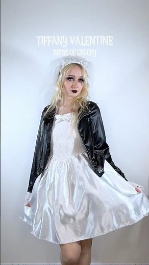 Bride of Chucky Tiffany Valentine Halloween costume #Halloweencostume #halloween