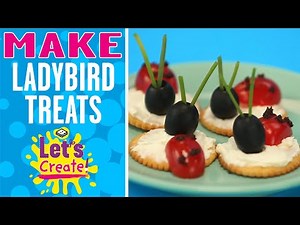 Let's Create! | How To Make Yummy Ladybird Treats | Boomerang UK