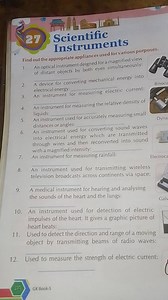 Scientific InstrumentsFind out the appropriate appliances use... | Filo
