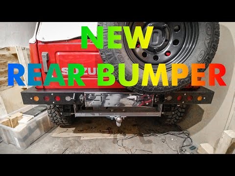 94 Installing a New Rear Bumper on the Suzuki Samurai