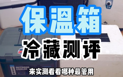 实测5种保温箱，这种材料真是神器，颜值在线，性价比高