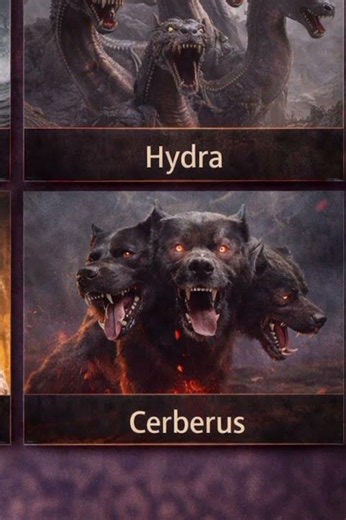 Cerberus: The Beast That Guarded Hell 👹 #viral #mythology#facts #edit #animals LIKE AND SUBSCRIBE