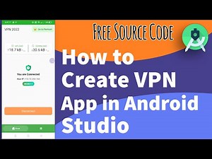 How to Create VPN App in Android Studio with Free Source Code || Earn Money